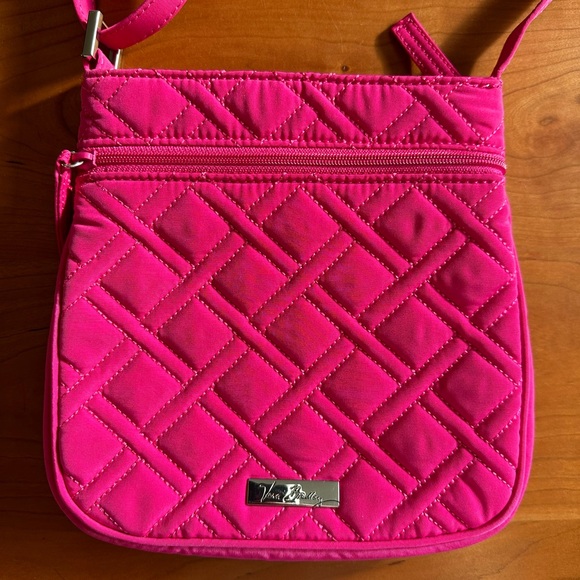 Vera Bradley Pink Crossbody Bag with Wallet - Picture 2 of 7